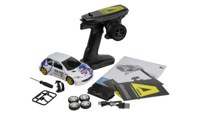 Drift Scale Car PR28 206 mit Gyro 4WD 1:28 RTR