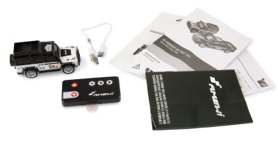 RC Geländewagen Die Cast 1:64 RTR weiß