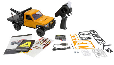 Toyota Land Cruiser Crawler Abschleppwagen 4WD 1:12 RTR gelb