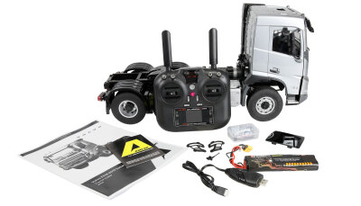 Volvo FMX E013 Zugmaschine 6x4 1:14 RTR silber