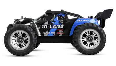 M-Land Truggy 48km/h 4WD 1:16 RTR blau