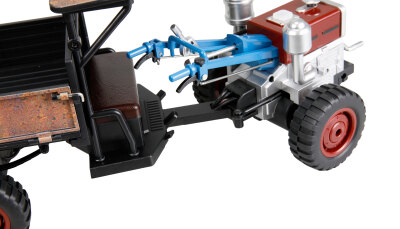 Retro-Traktor mit Rauch & Licht 4WD 1:12 RTR