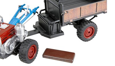 Retro-Traktor mit Rauch & Licht 4WD 1:12 RTR