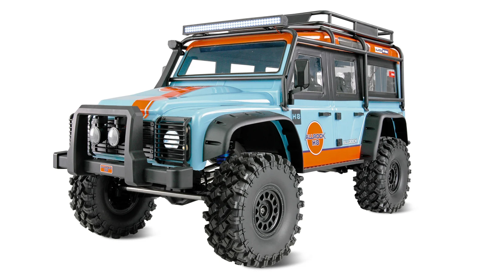 ALLRock H8 V2 Scale Crawler brushless 1:8 ARTR blau/orange
