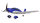 Cirrus SR22 brushless 520mm 4-Kanal 3D/6G RTF blau