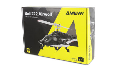 Bell 222 Airwolf Helikopter 4-Kanal 6G RTF