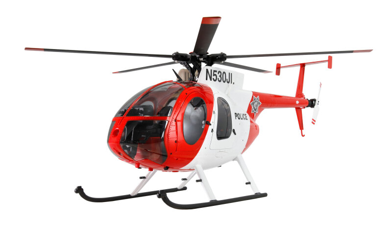 MD500 Pro GPS Helikopter Police 9-Kanal 3D/6G RTF