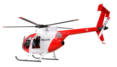 MD500 Pro GPS Helikopter Police 9-Kanal 3D/6G RTF