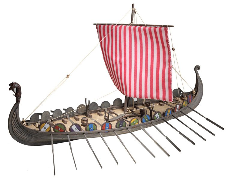 DRAKKAR Wikinger 1:48 40 cm