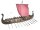 Drakkar Wikinger Modellboot Bausatz – Historisches Schiffsmodell aus Holz 1:48 40 cm