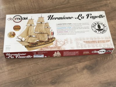 LE HERMIONE LAFAYETTE 1:72 93 cm