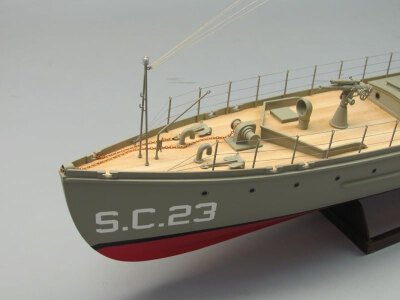 SC-1 Class Sub-Chaser Modellboot Kit #1259 von Dumas Boats