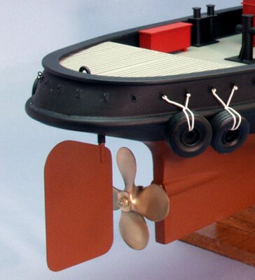 Jersey City Schlepper Modellboot Bausatz Kit #1248 (ABS Rumpf) – Dumas Boats