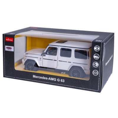 Mercedes-AMG G 63 Diecast 1:24 weiß
