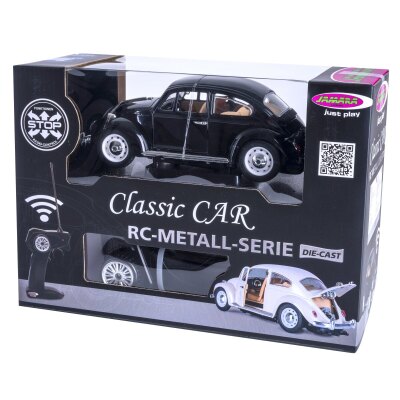 VW Käfer RC Diecast 1:18 schwarz 27MHz