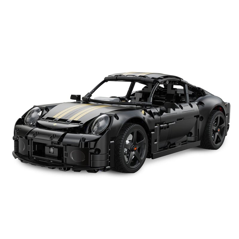 CaDA RUF GT 1:10 schwarz Bricks