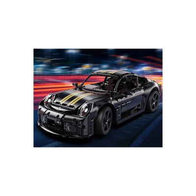 CaDA RUF GT 1:10 schwarz Bricks