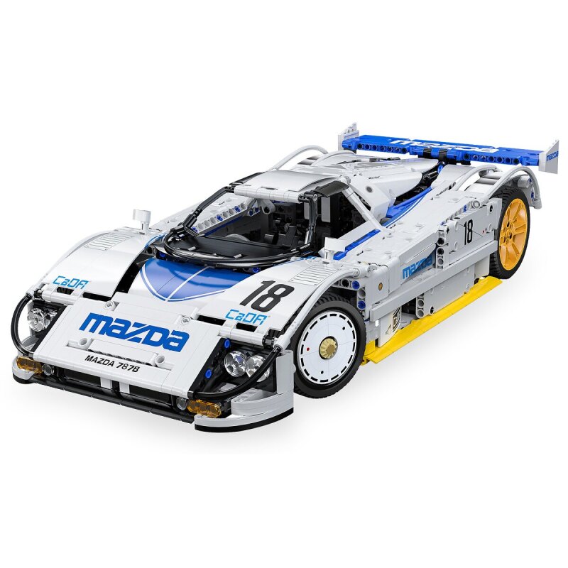 CaDA Mazda 787B 1:10 weiß Bricks