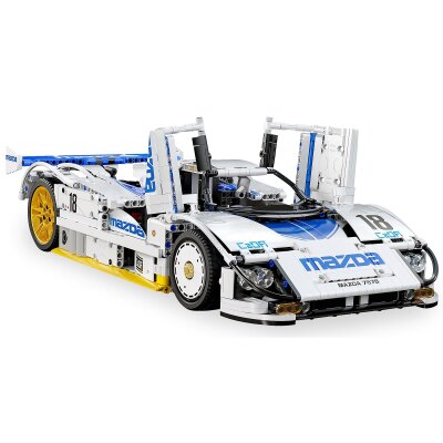CaDA Mazda 787B 1:10 weiß Bricks