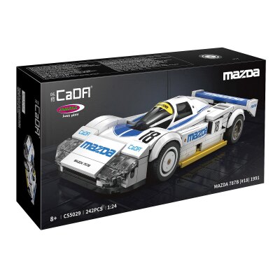 CaDA Mazda 787B 1:24 weiß Bricks