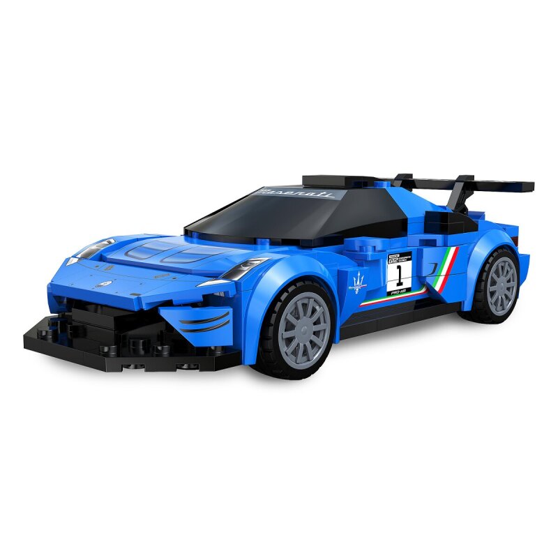 CaDA Maserati GT2 1:24 blau Bricks