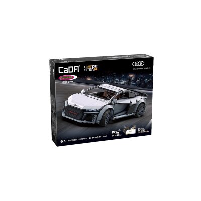 CaDA Audi R8 Coupé 1:14 grau 2,4GHz Bricks