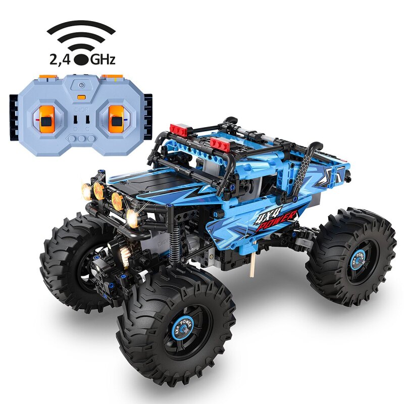 CaDA Monster Truck Crawler blau 2,4GHz 1:16 Bricks