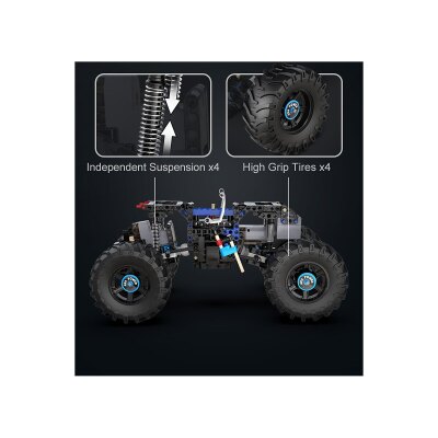 CaDA Monster Truck Crawler blau 2,4GHz 1:16 Bricks