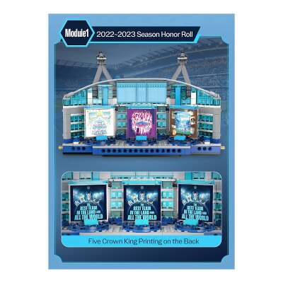 CaDA Etihad Stadion Manchester City FC 1:400 Bricks