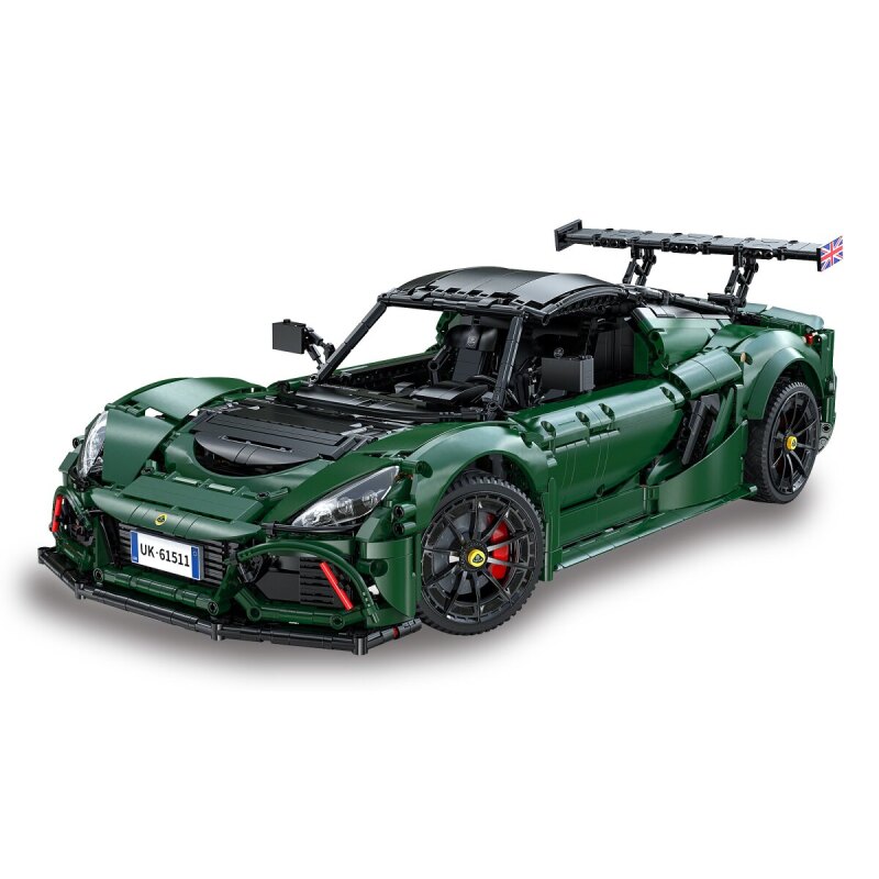 CaDA Lotus Exige Cup 430 1:8 grün Bricks