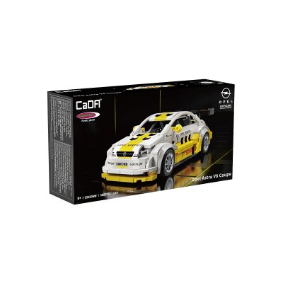CaDA Opel Astra V8 Coupe 1:24 weiß Bricks