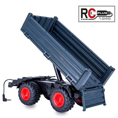 Kipper anthrazit für RC-Traktor MB-trac 1000 1:24S-Plug