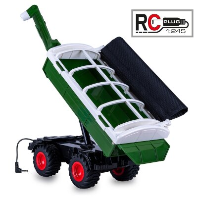 Überladewagen grün für RC-Traktor MB-trac...