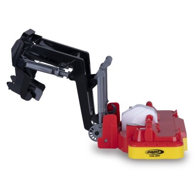 Mähwerke rot mit Frontlader Pöttinger für RC-Traktor Fendt Vario 1:24S