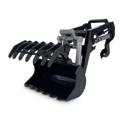 Frontlader mit Krokodilschaufel inkl. Rundballen klein für RC-Traktor 1:24S