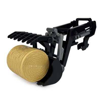 Frontlader mit Krokodilschaufel inkl. Rundballen klein für RC-Traktor 1:24S