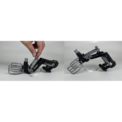 Frontlader mit Ballengreifzange inkl. Rundballen groß für RC-Traktor 1:24S