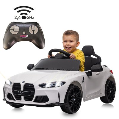 Ride-on BMW M4 weiß 2,4GHz Li-Power 12.6