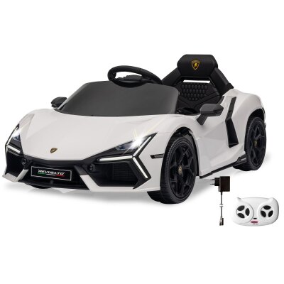 Ride-on Lamborghini Revuelto weiß 2,4GHz Li-Power 12.6