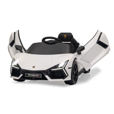 Ride-on Lamborghini Revuelto weiß 2,4GHz Li-Power 12.6