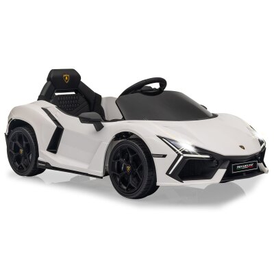 Ride-on Lamborghini Revuelto weiß 2,4GHz Li-Power 12.6