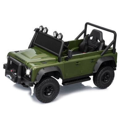 Ride-on Land Rover Defender 110 SVX grün 2,4GHz Li-Power 12.6