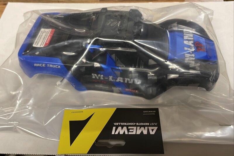 Karosserie M-Land Truggy blau