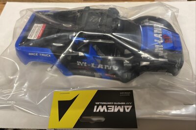 Karosserie M-Land Truggy blau