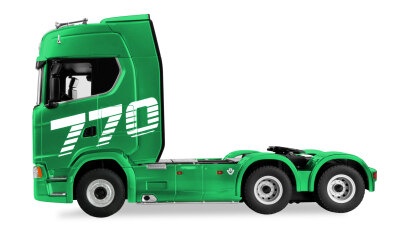 Scania 770 S Zugmaschine 6x4 1:18 RTR grün