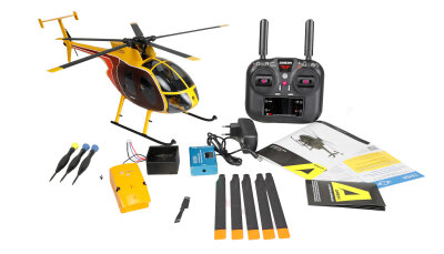 MD500 Pro GPS Helikopter Hawaii 9-Kanal 3D/6G RTF
