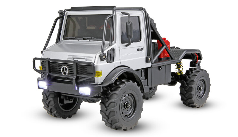 Mercedes-Benz Unimog U4000 Scale Crawler 4WD 1:18 RTR grau