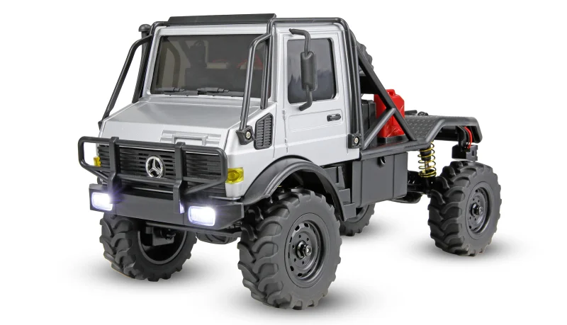 Mercedes-Benz Unimog U4000 Scale Crawler 4WD 1:18 RTR grau