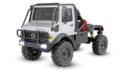 Mercedes-Benz Unimog U4000 Scale Crawler 4WD 1:18 RTR grau
