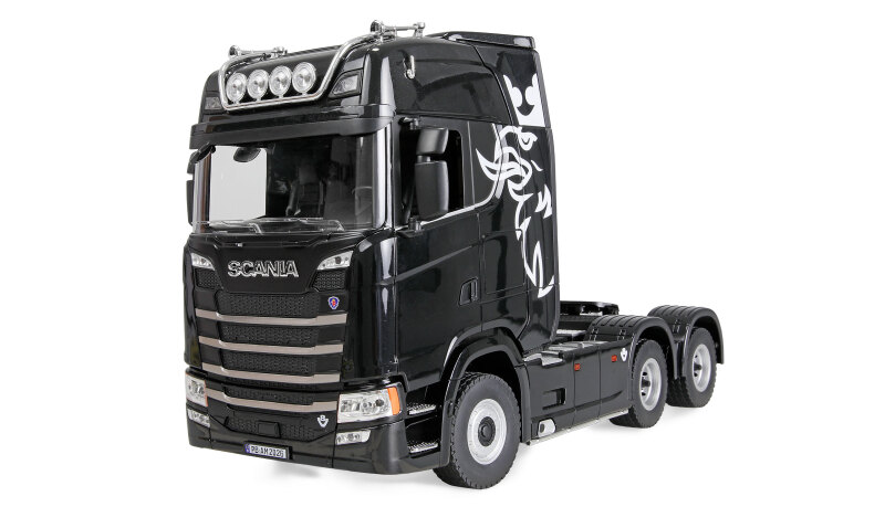Scania 770 S Zugmaschine 6x4 1:18 RTR schwarz